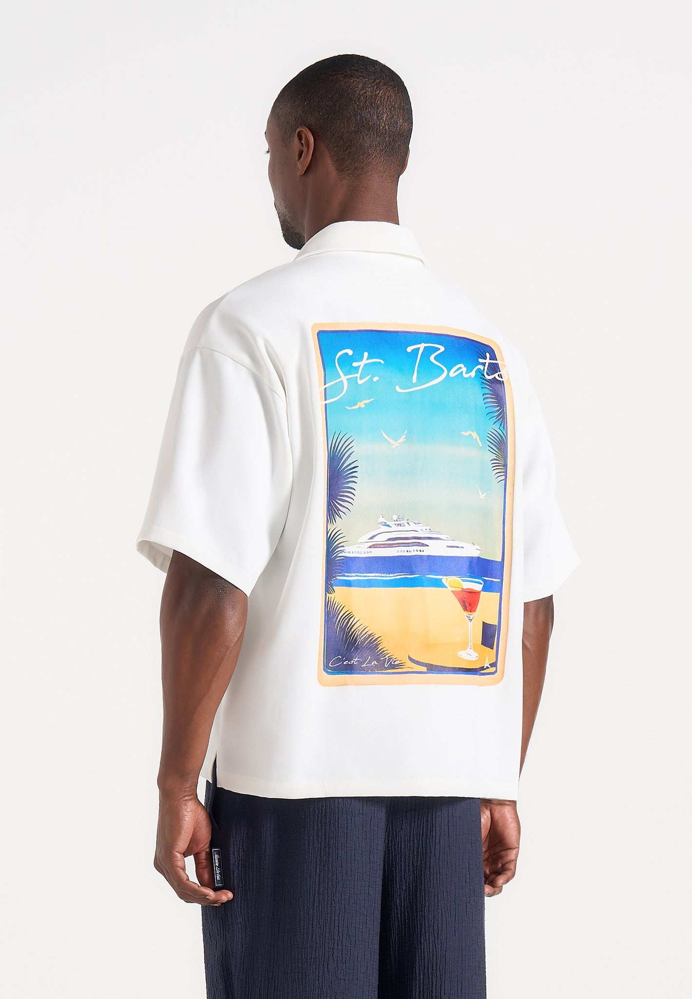 St. Barts - Relaxed Fit Shirt - White