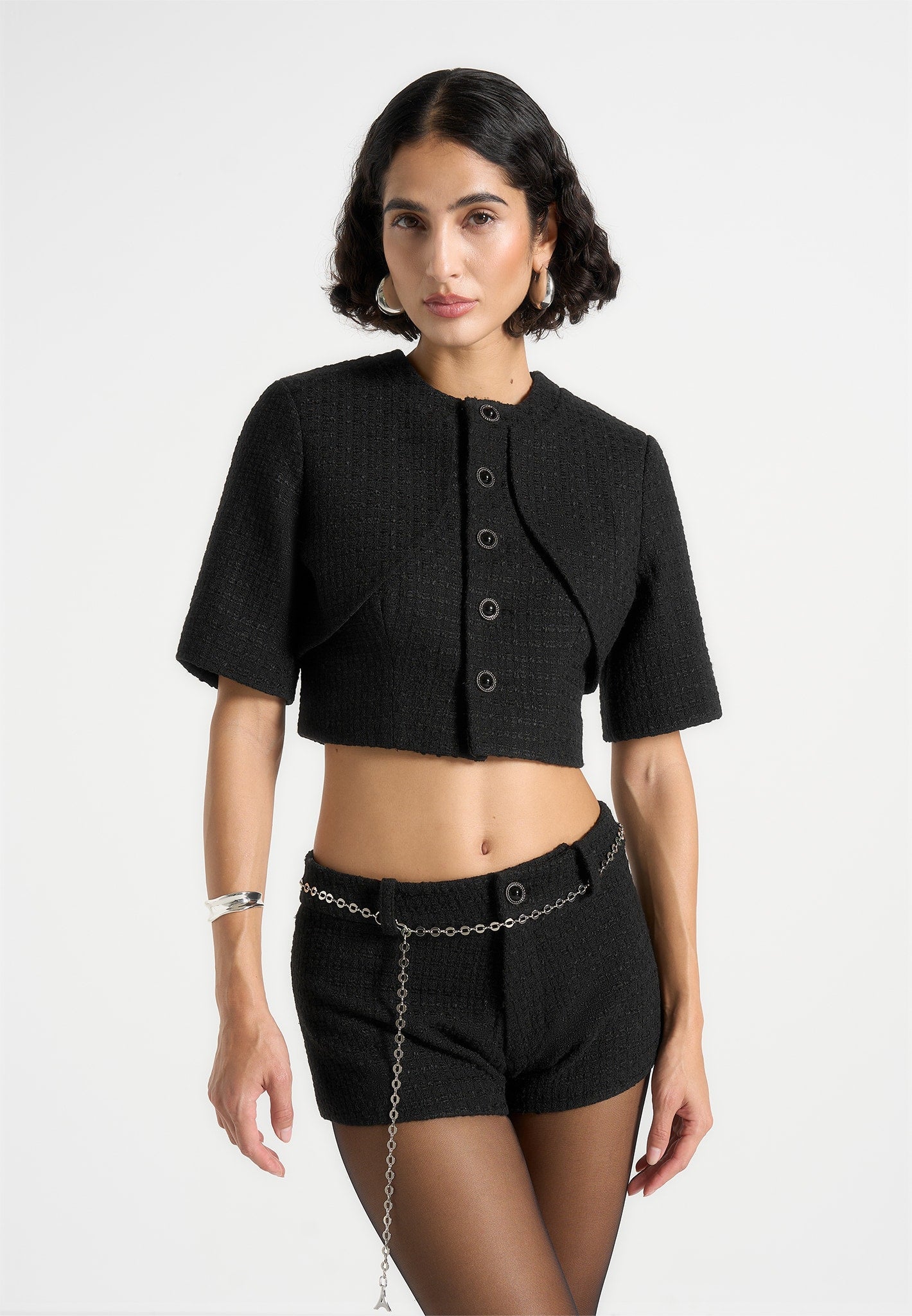 alba-tweed-mock-neck-curve-detailing-top-black 