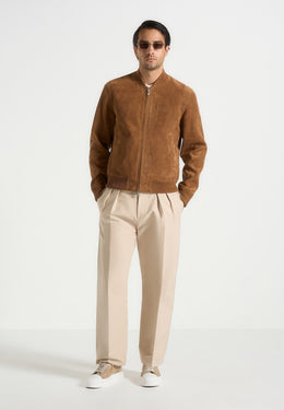 arsene-suede-bomber-jacket-fawn