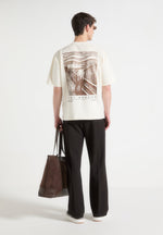 the-scream-cotton-t-shirt-cream