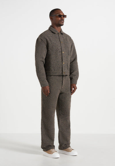 Arnault - Boucle Relaxed Fit Jeans - Brown