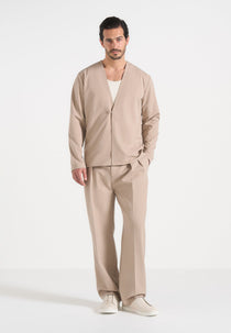 Axel - Minimal Kimono Blazer - Beige