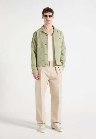 michel-suede-jacket-with-revere-collar-sage