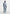 Damien - Boucle Denim Jacket With Back Pleat - Blue