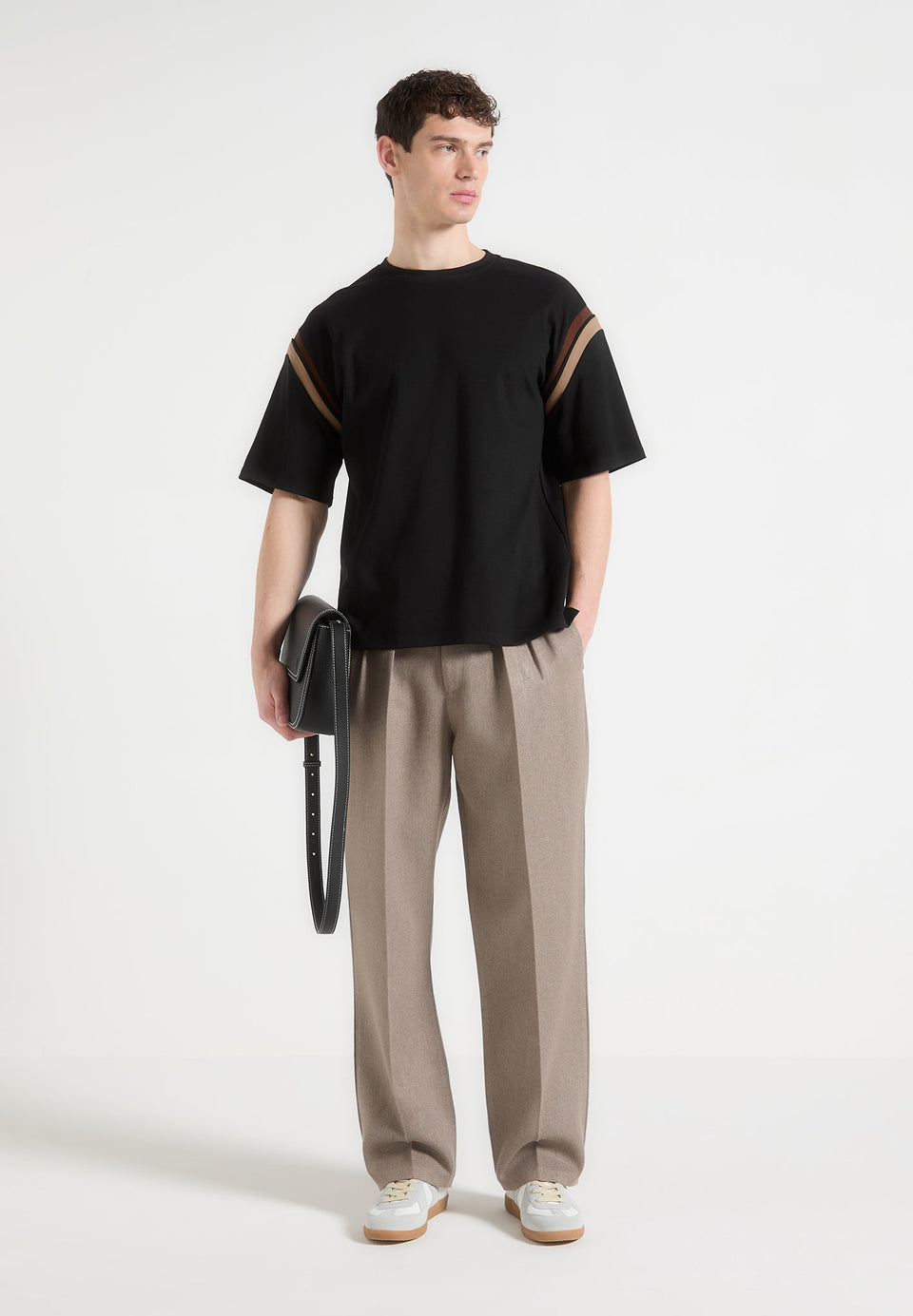 georges-varsity-cotton-t-shirt-black-taupe