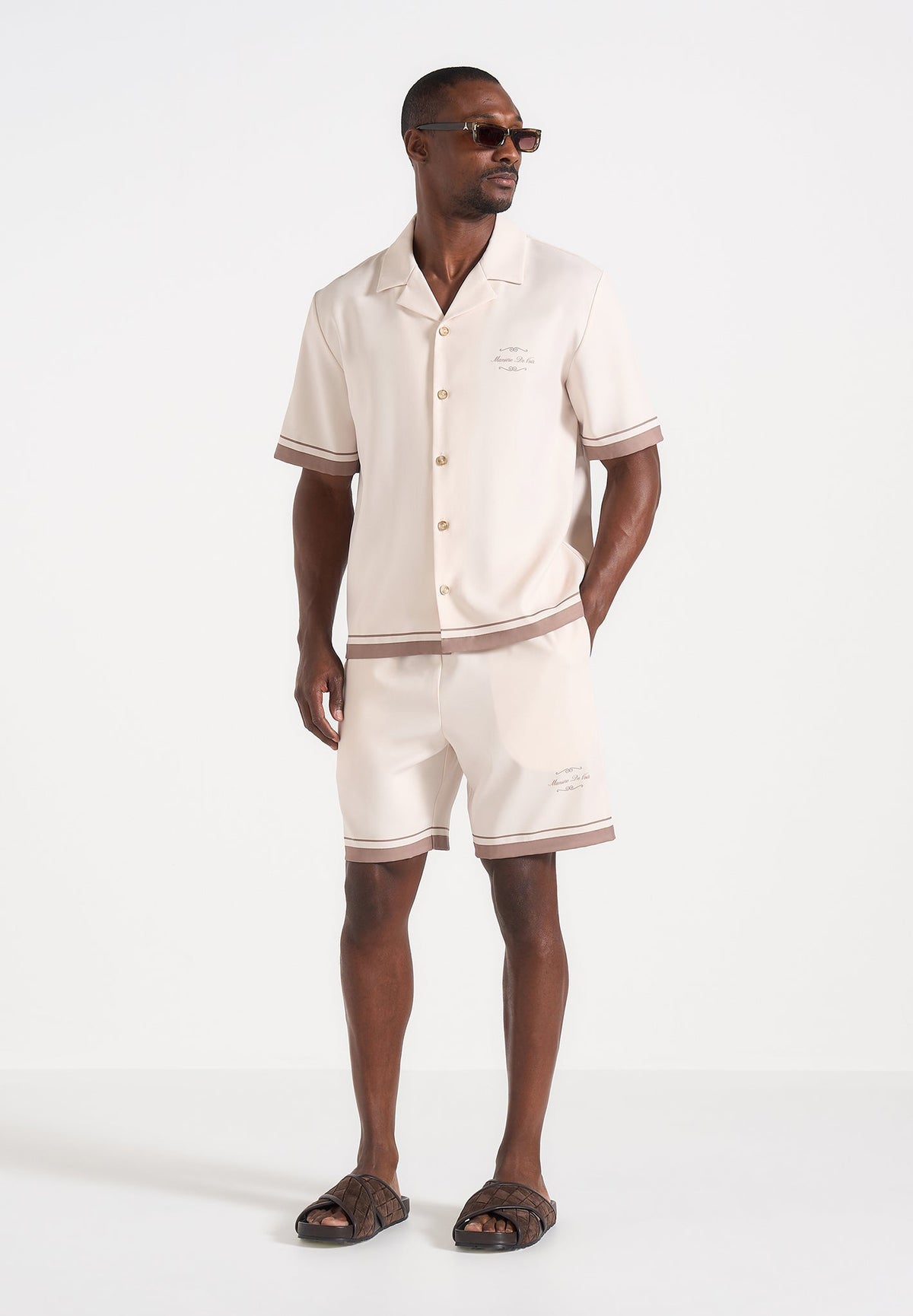 Sean - Baroque Shorts - Cream