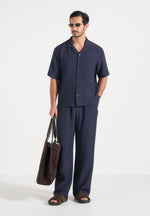 addison-unisex-textured-relaxed-fit-trousers-navy