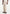 Loic -  Wide Leg Textured Pants with Belt - Cream