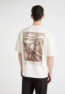 The Scream - Cotton T-Shirt - Cream