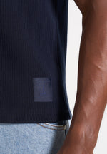 vs001-ribbed-cotton-vest-navy