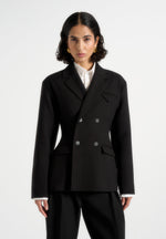 maia-double-breasted-blazer-black