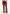 Sheer Belted Pants - Wine Red