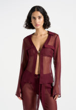 sheer-shirt-with-clasp-wine-red