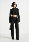 vegan-leather-contrast-cropped-shirt-black