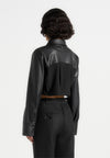 vegan-leather-contrast-cropped-shirt-black