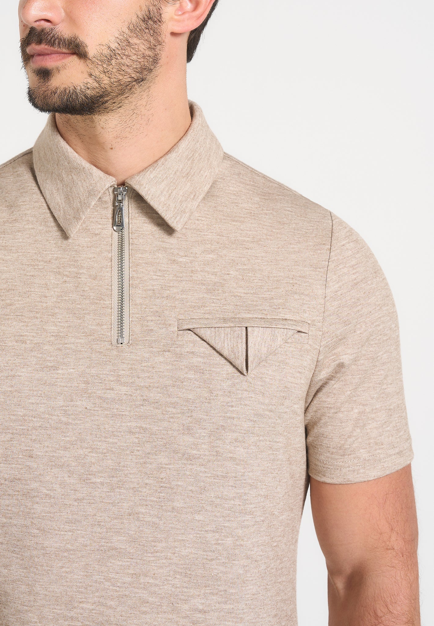 cassian-marl-zip-polo-shirt-beige-marl