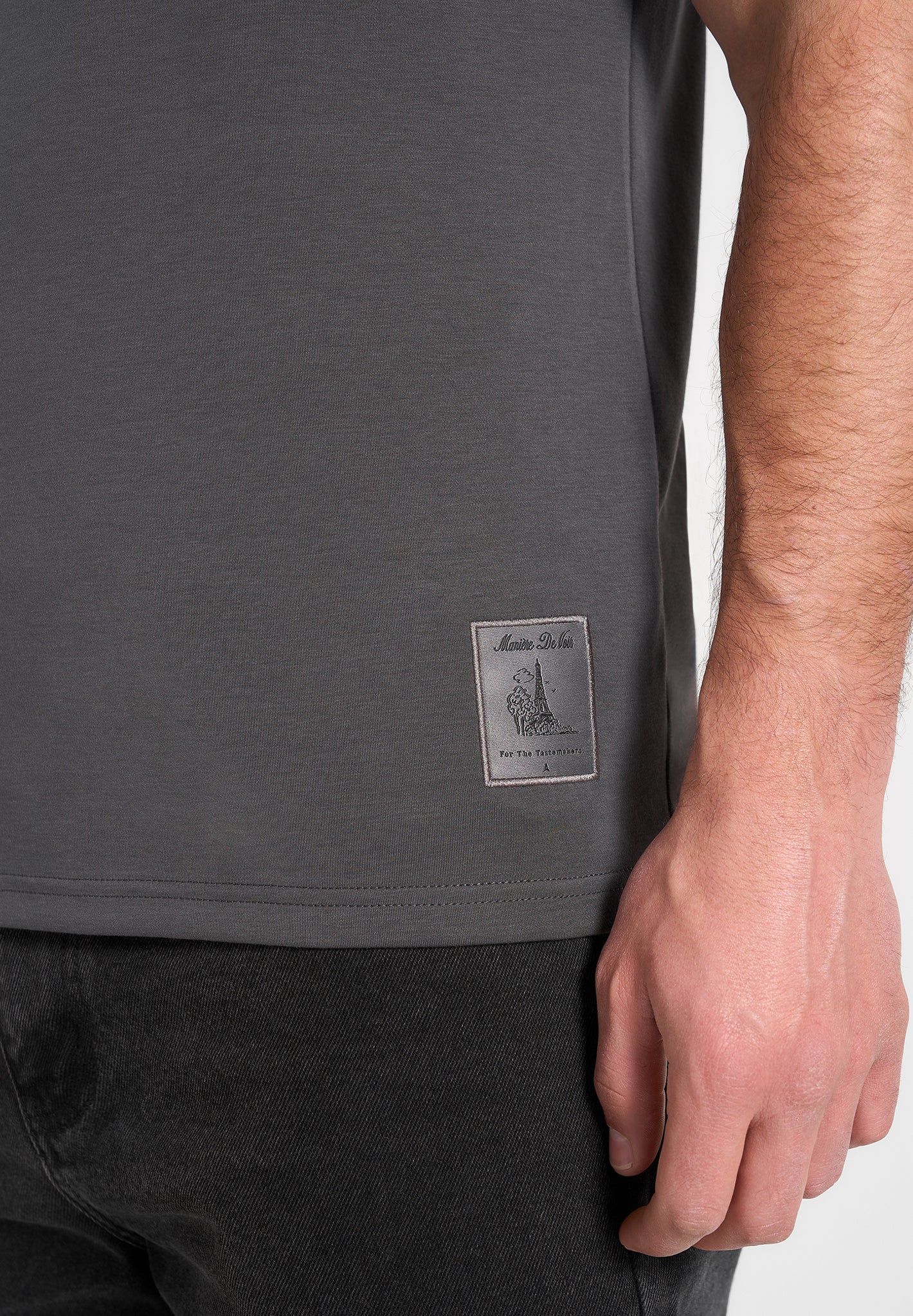ts003-fitted-luxe-t-shirt-charcoal-grey