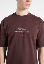 the-scream-cotton-t-shirt-brown