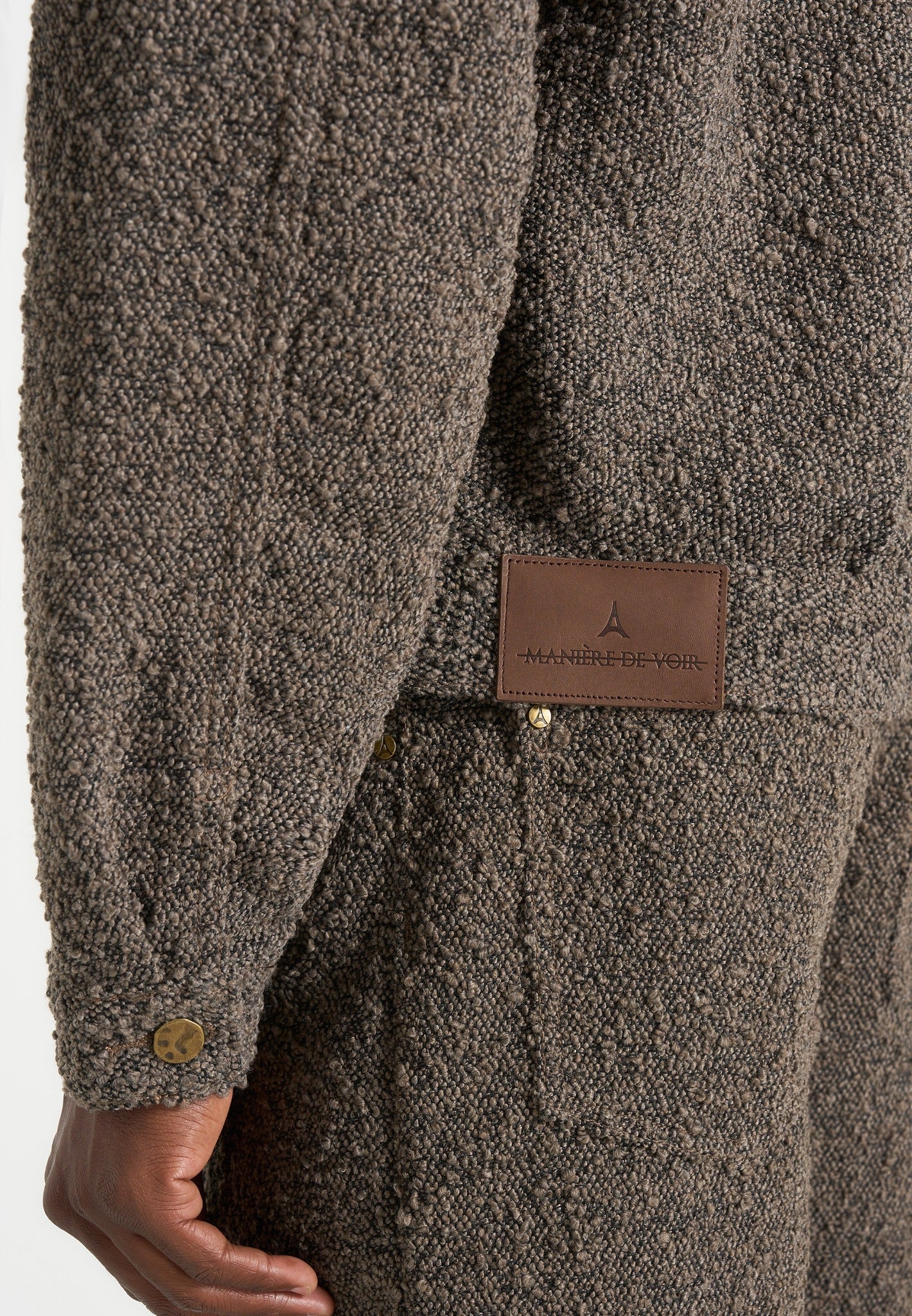 damien-boucle-denim-jacket-with-back-pleat-brown