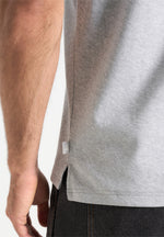 hugo-relaxed-fit-cotton-t-shirt-with-pleat-grey