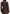 Esma - Suede Asymmetric Coat with Cinch Belt - Brown