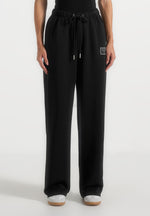 Avery - Unisex Neoprene Relaxed fit Joggers - Black