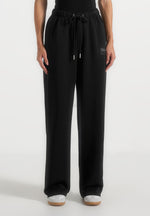 Avery - Unisex Neoprene Relaxed fit Joggers - Black