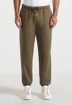 Alistair - Signature Regular Fit Cuffed Joggers - Olive