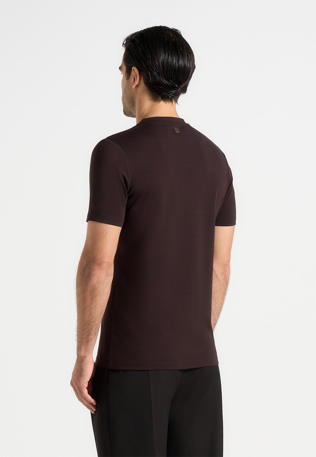 TS003 - Fitted Luxe T-Shirt - Brown