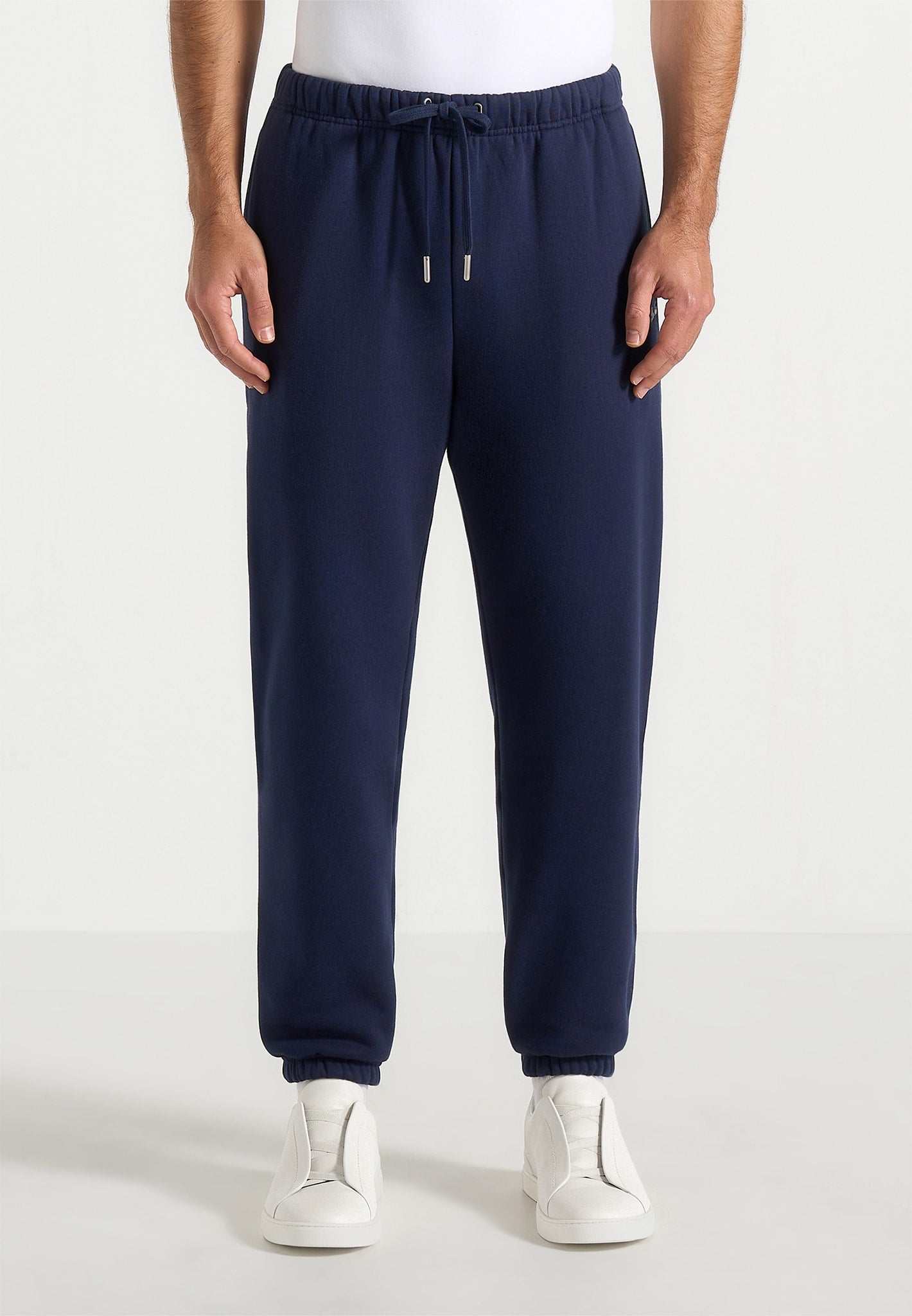 Alistair - Signature Regular Fit Cuffed Joggers - Navy