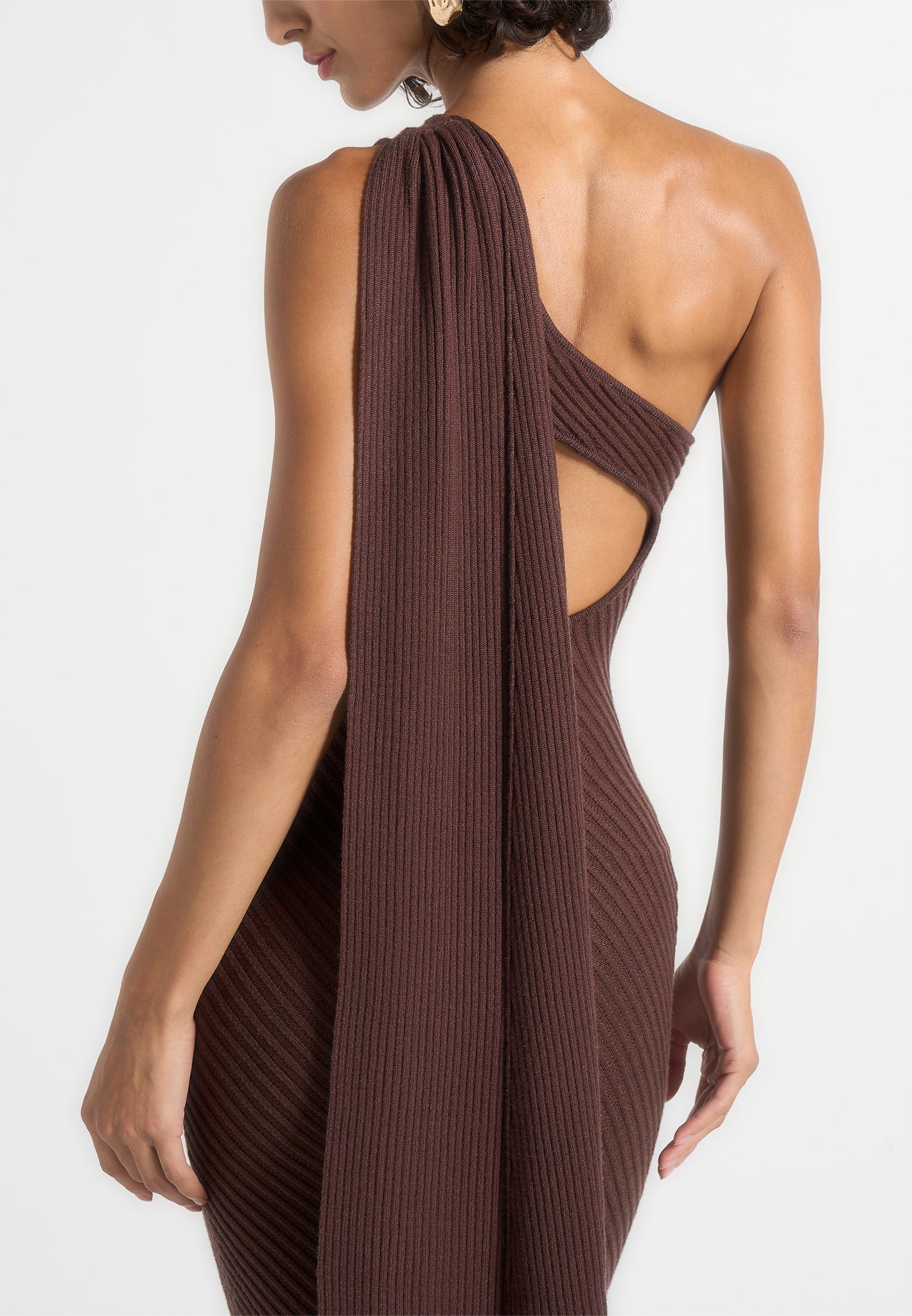 laya-asymmetric-knit-maxi-dress-with-scarf-brown