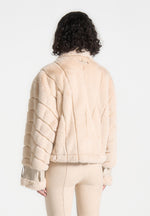 oversized-ribbed-plush-jacket-with-lapel-beige