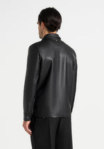 minimal-leather-shirt-black