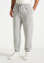 js005-signature-regular-fit-cuffed-joggers-marl-grey