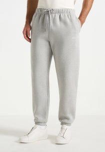JS005 - Signature Regular Fit Cuffed Joggers - Marl Grey