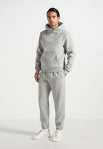 Alistair - Signature Regular Fit Cuffed Joggers - Marl Grey