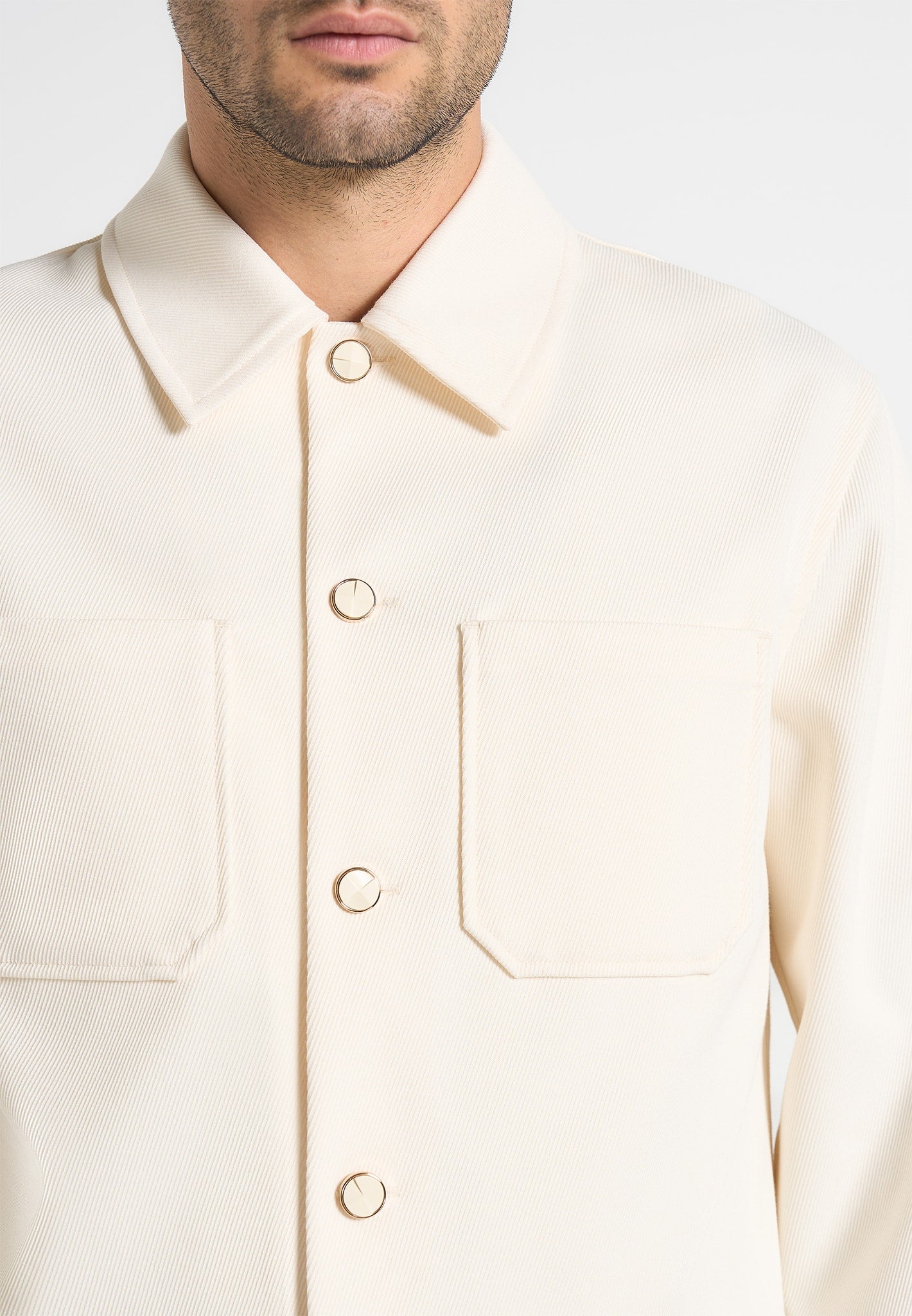 benoit-twill-pocket-cropped-shirt-cream