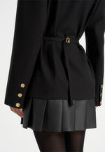 nicole-tailored-cinch-blazer-dress-with-pleats-black