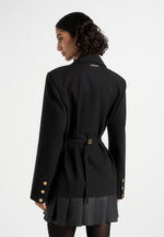 nicole-tailored-cinch-blazer-dress-with-pleats-black