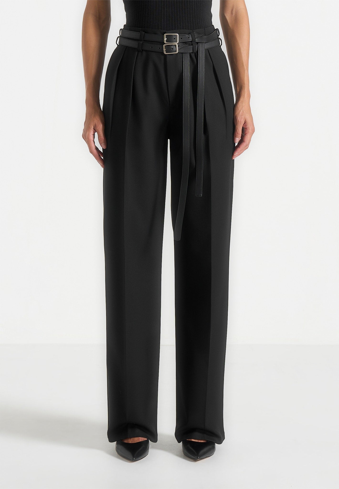 pascale-tailored-twin-belt-trousers-black 