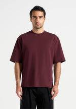 Paul - Relaxed Fit T-Shirt - Wine Red