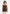 Laurena - Suede Tacked Longline Bandeau Top - Brown