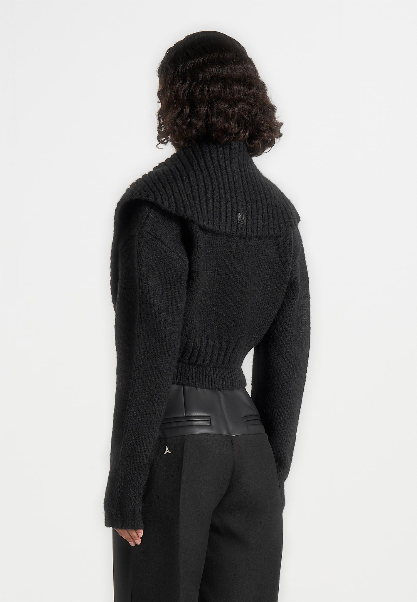 bandeau-with-shawl-cardigan-black