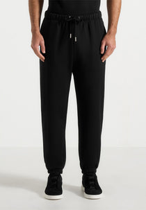 JS005 - Signature Regular Fit Cuffed Joggers - Black
