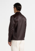Constant - Satin Shirt - Brown