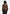 Solange - Suede Tacked Sleeve Corset Jacket - Brown