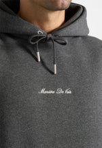 Gustave - Signature Regular Fit Hoodie - Charcoal Grey
