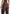Kalie - Suede Boyfriend Jeans - Brown