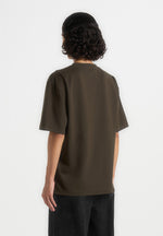 Ari - Unisex Signature Relaxed Fit Cotton T-Shirt - Olive
