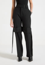 isabelle-tailored-belted-strap-detail-trousers-black